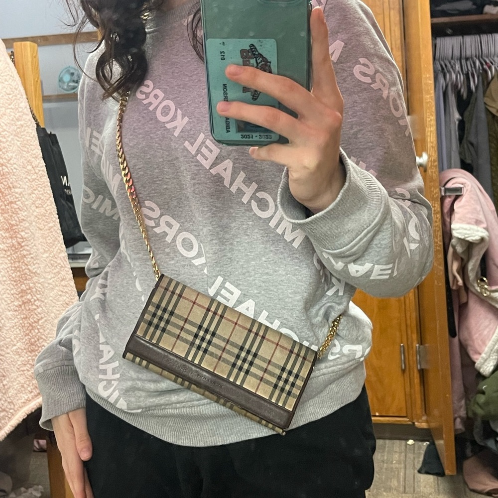 Authentic Burberry Long Wallet